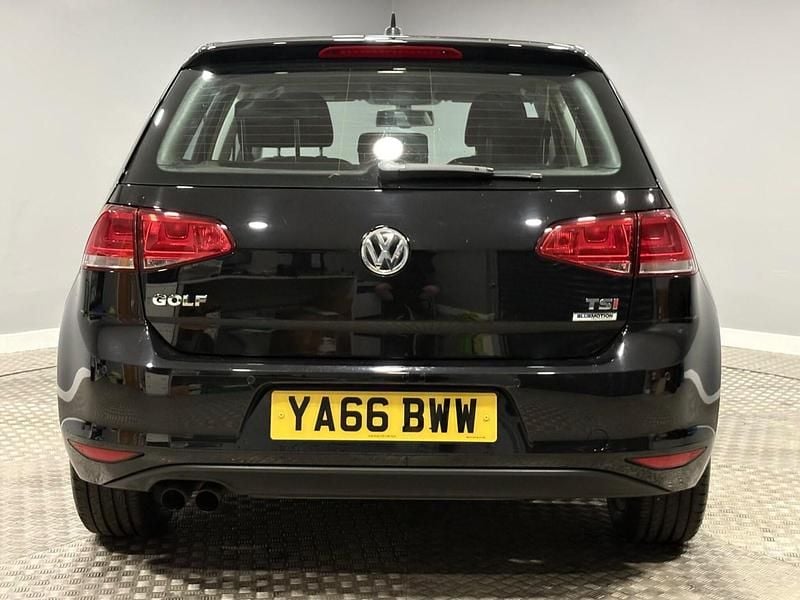 Used VW Golf VII Edition 125 HP (91 kW) 2016 Black Hatchback