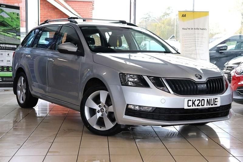 Silver Used 2020 Skoda Octavia SE Drive Estate | £11,550 (Good price) - Image 1/1