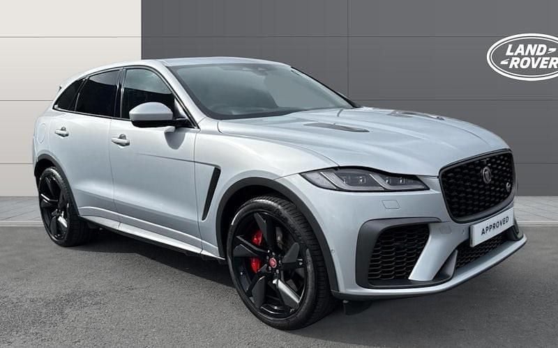 Used Jaguar F-Pace SVR 551 HP (405 kW) 2021 Silver SUV