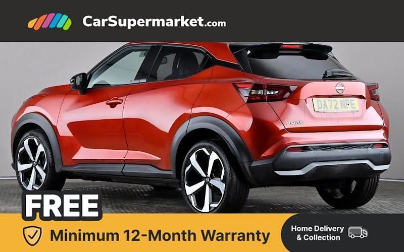 Used Nissan Juke Tekna 114 HP (83 kW) 2022 Red SUV