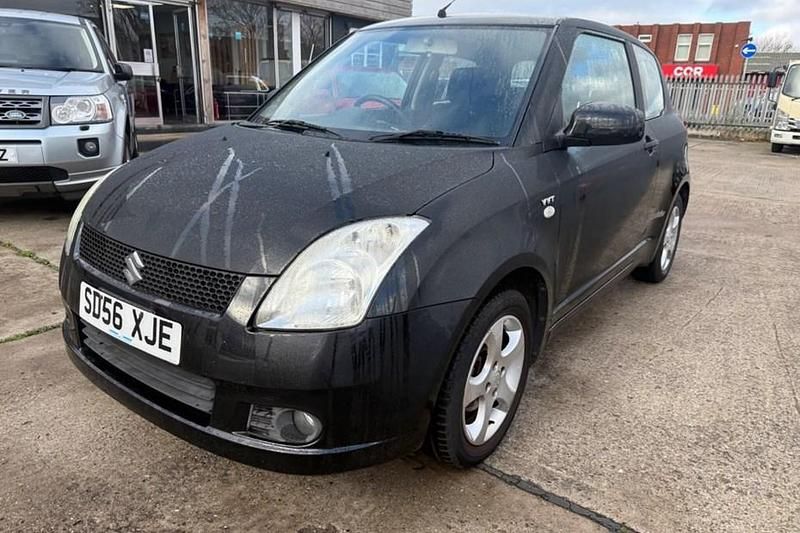 Black Used 2006 Suzuki Swift GLX Hatchback | £690 (Good price) - Image 1/1
