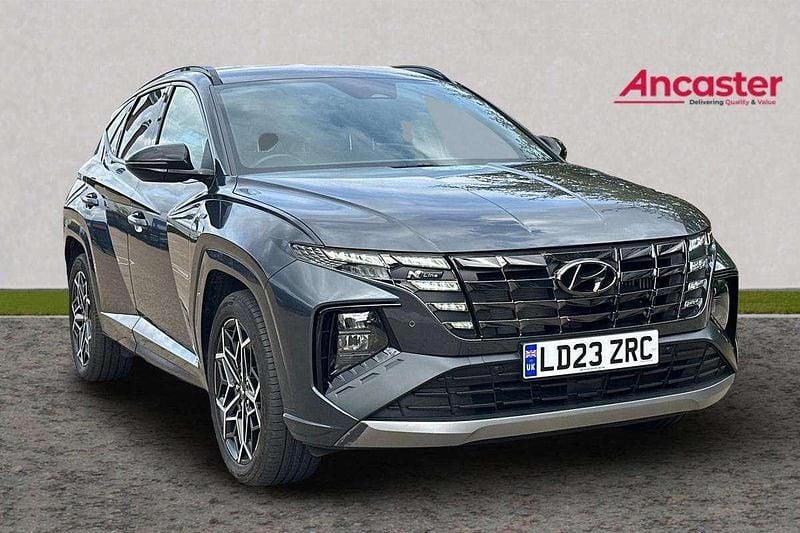 Grey Used 2023 Hyundai Tucson N Line SUV | £25,799 (Fair price) - Image 1/4