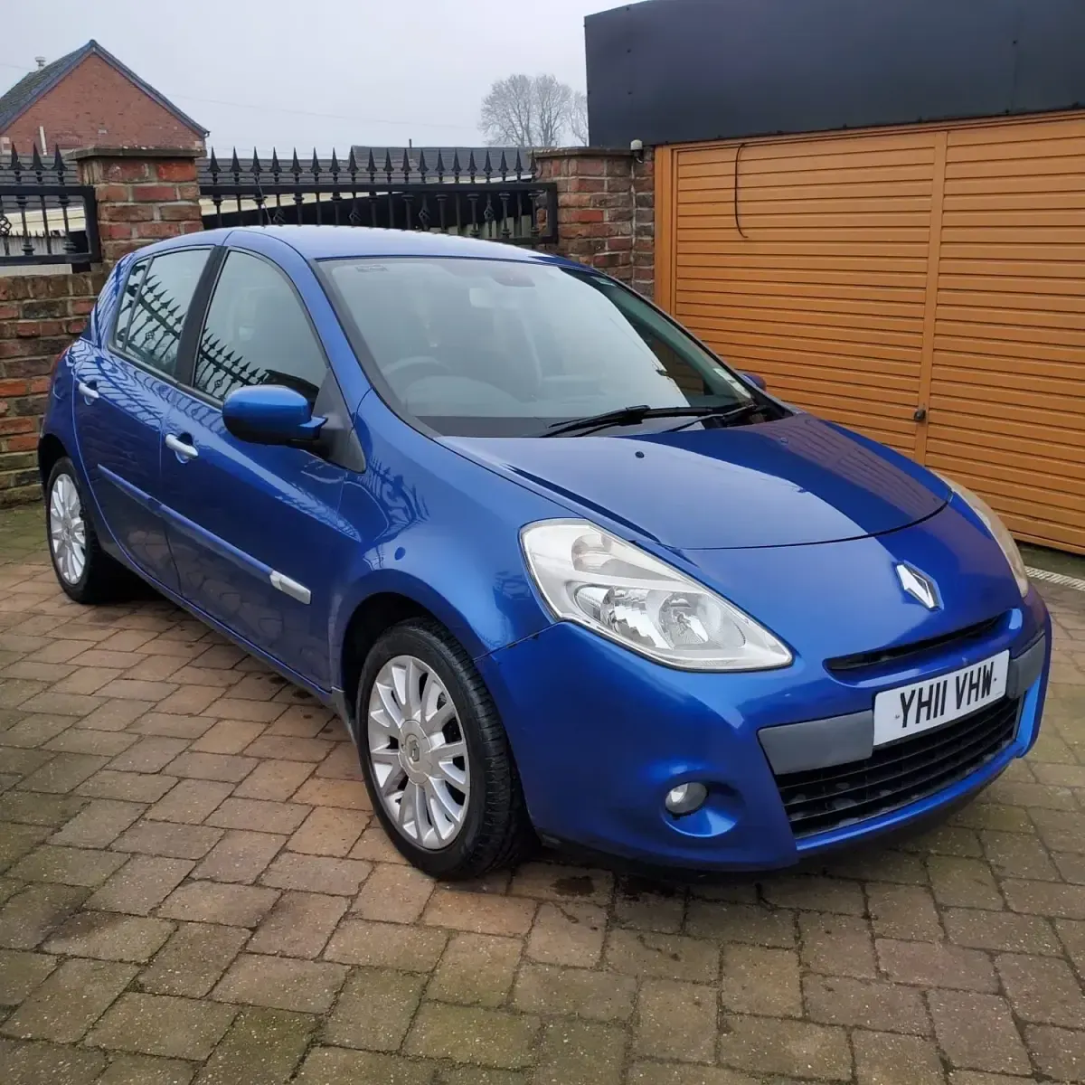 Usado Renault Clio II Dynamique 2011 Azul Citadino