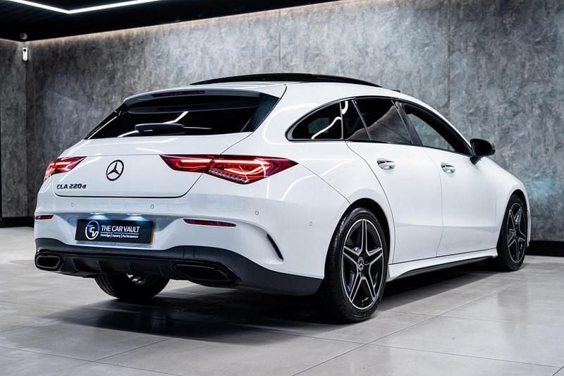 Used Mercedes CLA220 AMG Line Premium Plus 2020 White Sedan