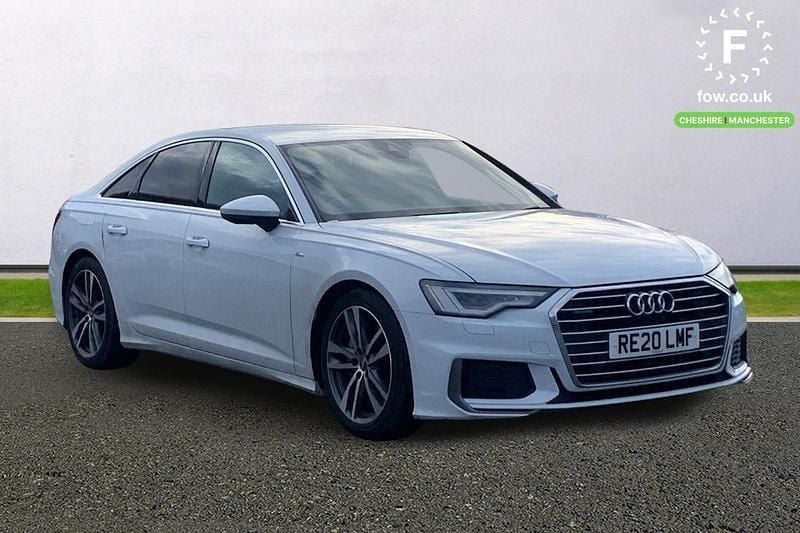Used Audi A6 S-Line 286 HP (210 kW) 2020 White Sedan