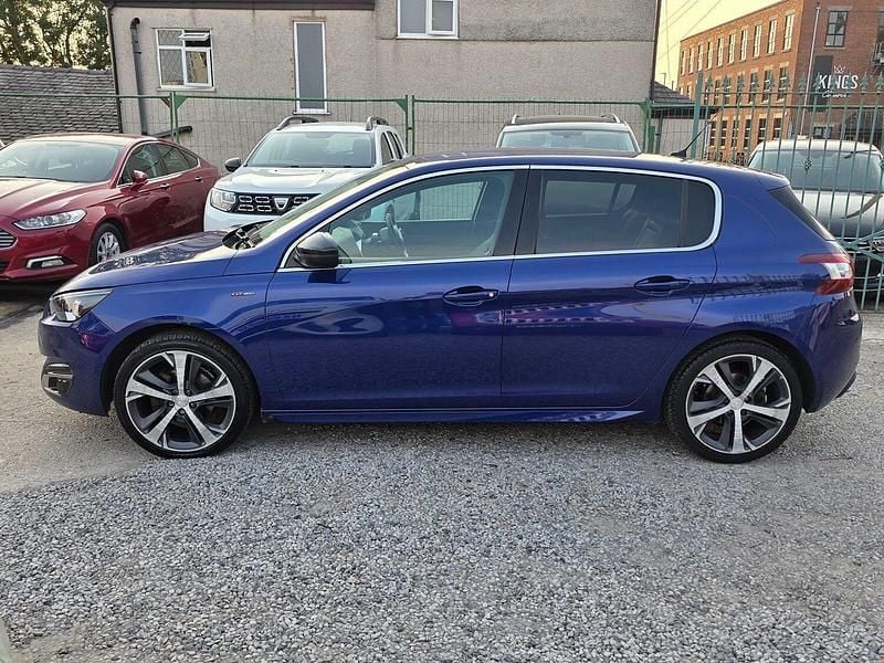 Gebraucht Peugeot 308 GT-line 2015 Blau Kleinwagen