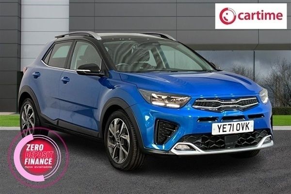 Blue Used 2021 Kia Stonic GT-Line S SUV | £12,599 (Fair price) - Image 1/3