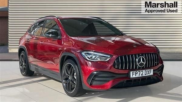 Red Used 2022 Mercedes GLA35 AMG Premium SUV | £29,859 - Image 1/4