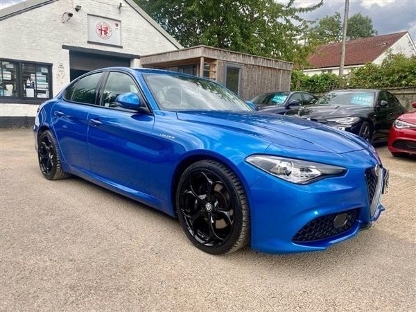 Blue Used 2018 Alfa Romeo Giulia Veloce Sedan | £25,995 - Image 1/1