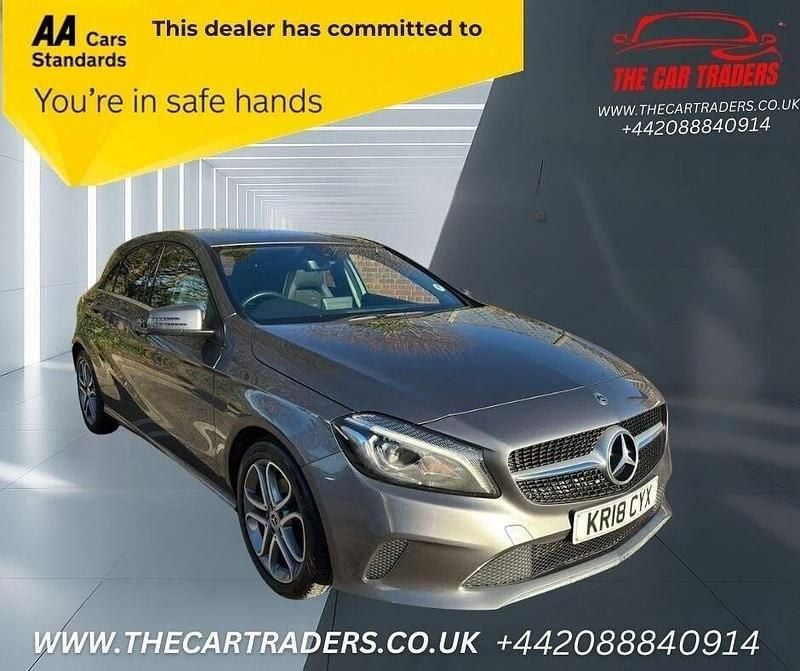 Grey Used 2018 Mercedes A180 Sport Edition Hatchback | £10,988 (Good price) - Image 1/4