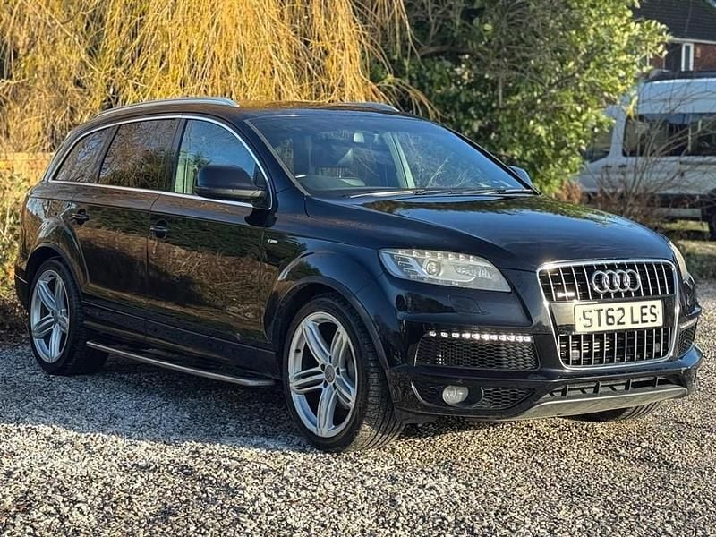 Used Audi Q7 S-line plus 204 HP (150 kW) 2012 Black SUV