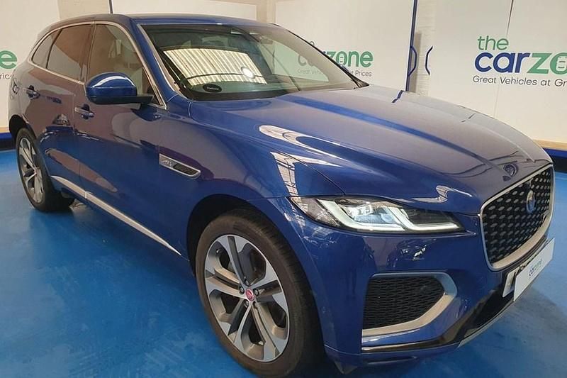 Blue Used 2021 Jaguar F-Pace R-Dynamic SUV | £31,499 (Fair price) - Image 1/1