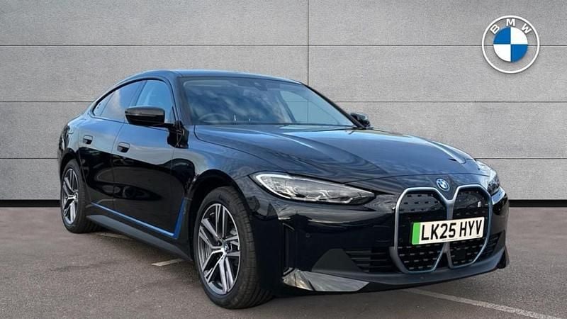 Black Used 2025 BMW i4 Sport Line Sedan | £32,224 (Super price) - Image 1/4