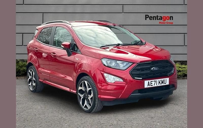 Used Ford Ecosport ST-Line 138 HP (101 kW) 2021 Red SUV