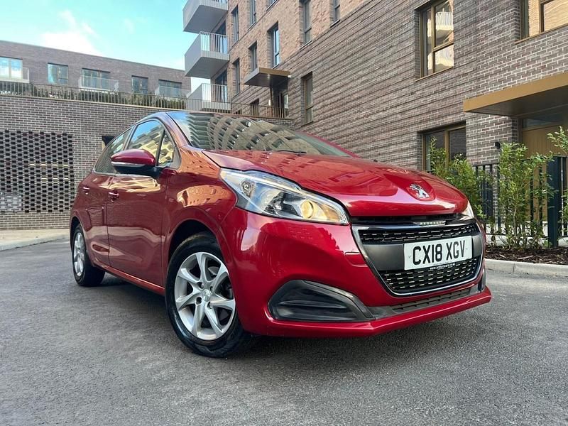 Red Used 2018 Peugeot 208 Active Hatchback | £5,495 (Good price) - Image 1/4