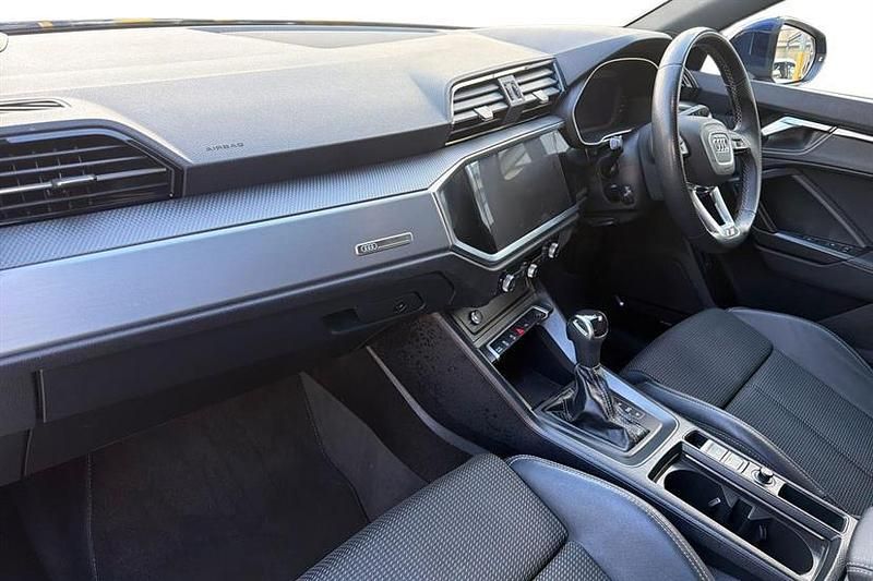 Used Audi Q3 S-Line 150 HP (110 kW) 2023 Navarra blue SUV