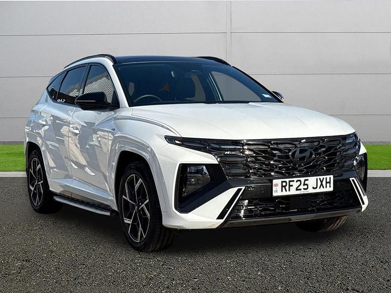 Used Hyundai Tucson N Line 2025 White SUV