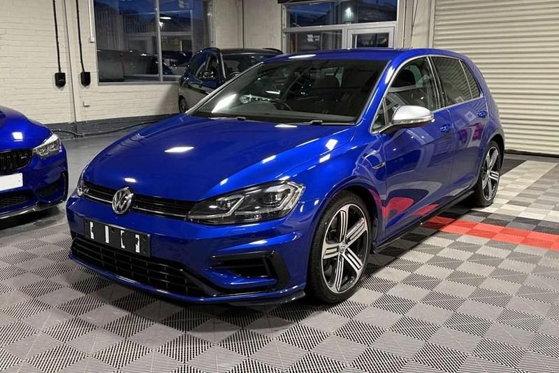 Used VW Golf VII R 310 HP (228 kW) 2017 Blue Hatchback