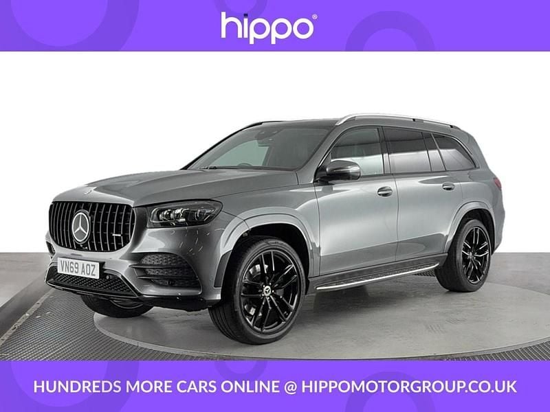 Grey Used 2019 Mercedes GLS400 AMG line SUV | £47,920 (Fair price) - Image 1/4