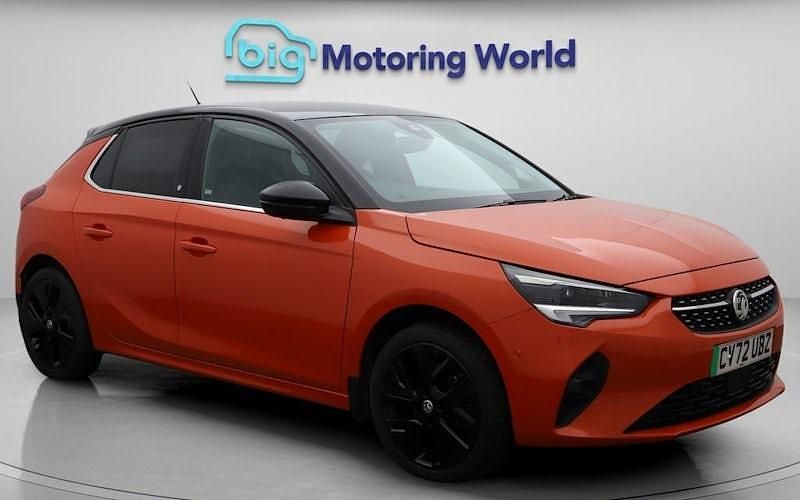 Used Vauxhall Corsa-e Elite 100 kW (136 HP) 2022 Orange Hatchback