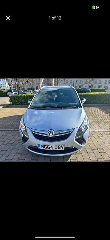 Used Vauxhall Zafira 2014 Silver MPV