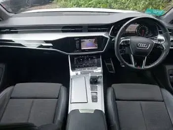Used Audi A6 S-Line 204 HP (150 kW) 2019 White Estate