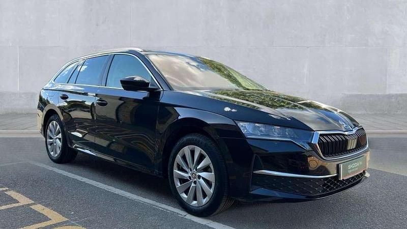 Black Used 2024 Skoda Octavia SE L Estate | £24,590 (Expensive) - Image 1/4