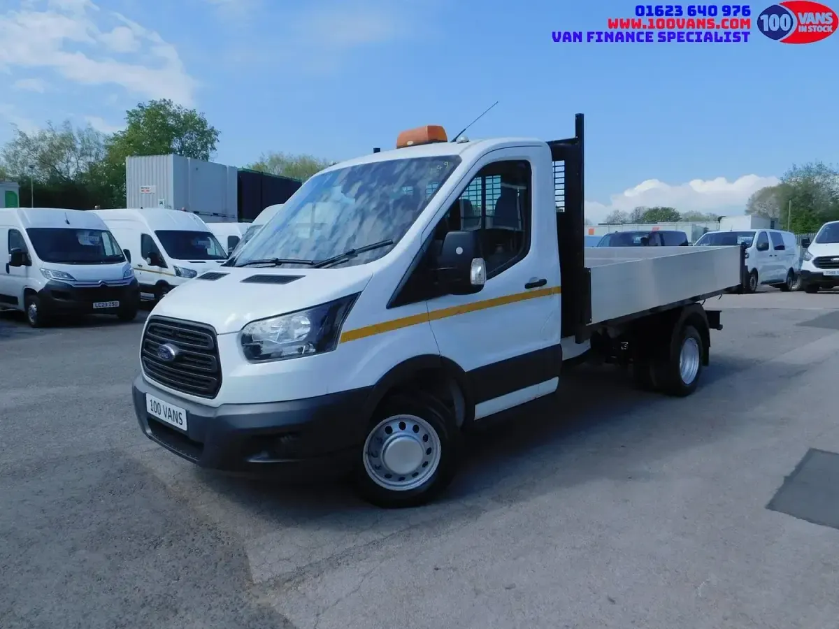 Used Ford Transit 130 HP (95 kW) 2020 White Cabriolet