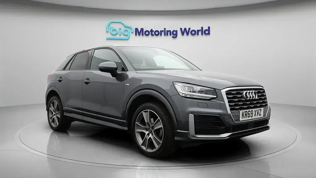 Begagnad Audi Q2 S-Line 150 HK (110 kW) 2020 Grå SUV
