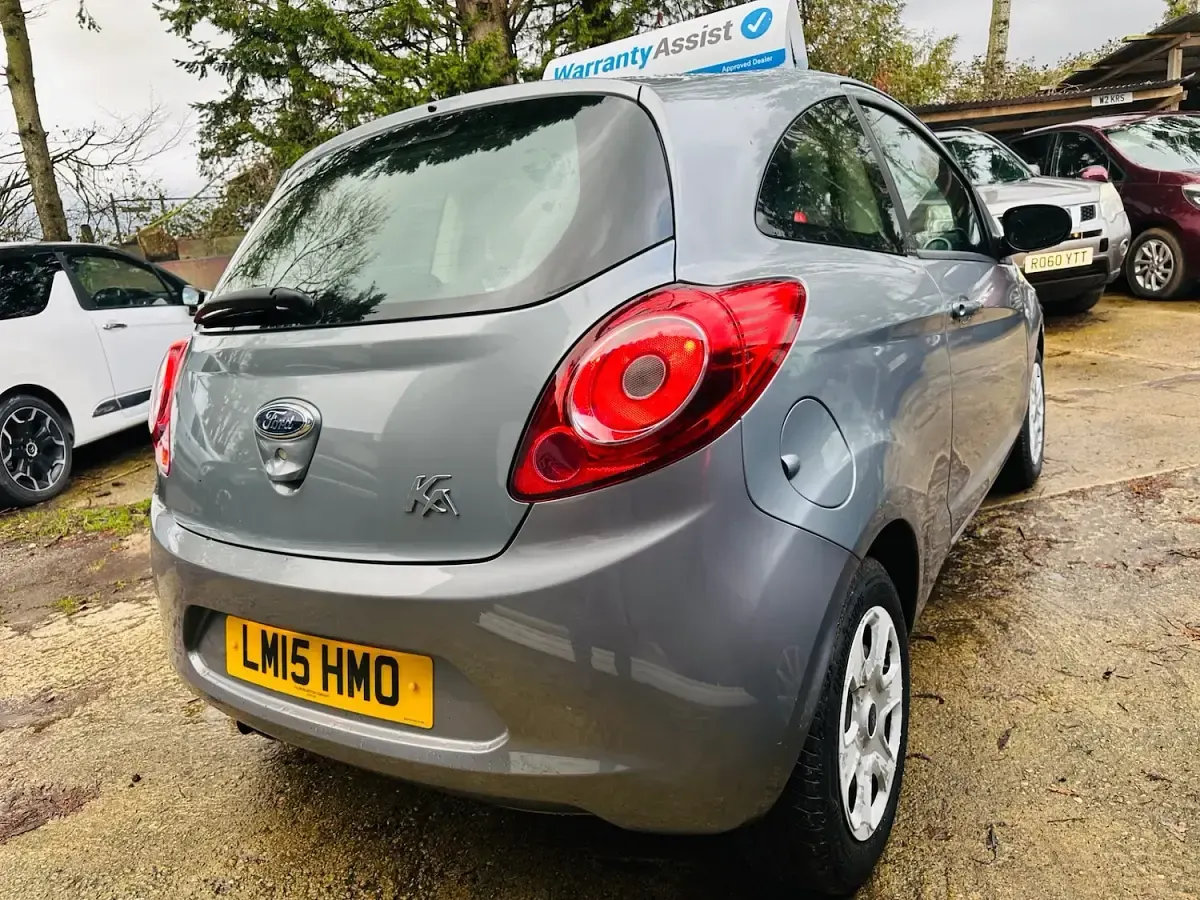 Used Ford Ka 69 HP (50 kW) 2015 Silver Hatchback