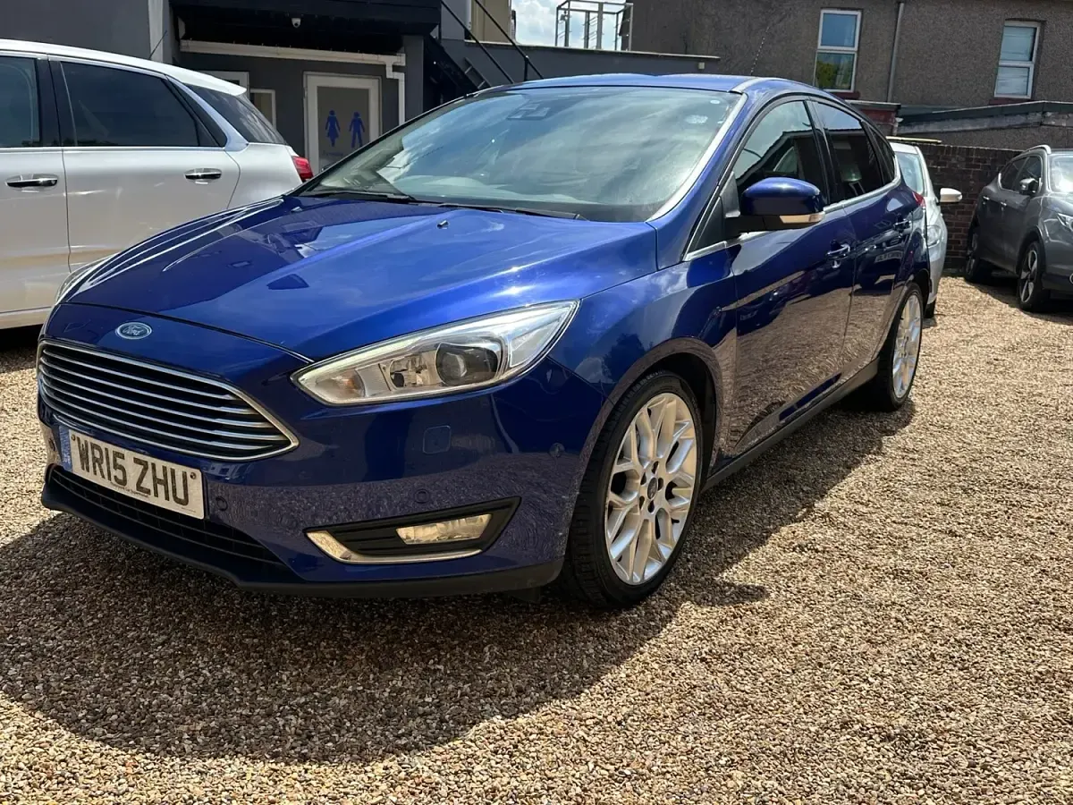 Used Ford Focus Titanium X 2015 Blue Hatchback