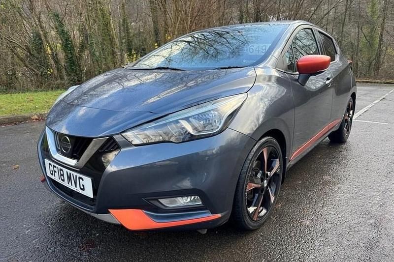 Used Nissan Micra Tekna 2018 Grey Hatchback