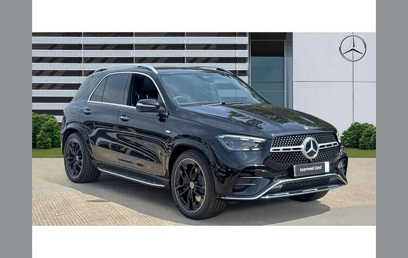 Black Used 2025 Mercedes GLE400 AMG Line Premium Plus SUV | £75,052 (Expensive) - Image 1/4
