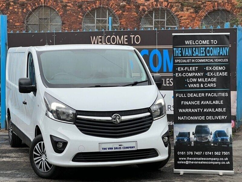 White Used 2018 Vauxhall Vivaro Sportive Van | £8,544 (Fair price) - Image 1/4