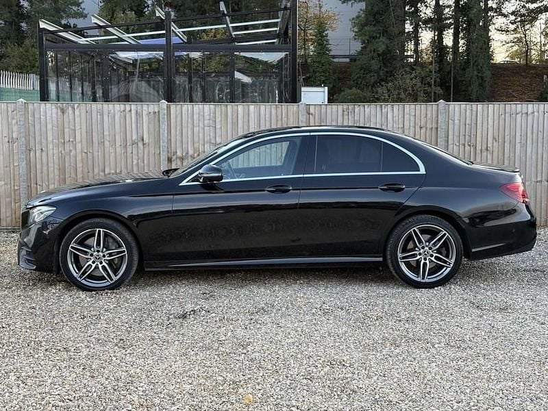 Used Mercedes E400 AMG line 340 HP (250 kW) 2019 Black Sedan