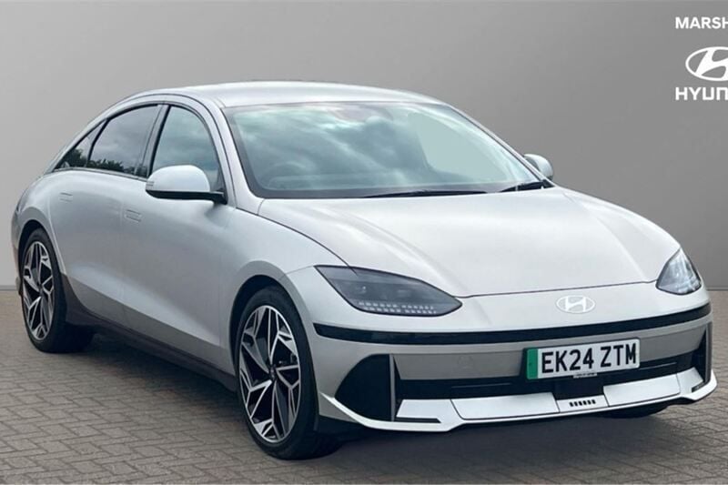 Gold Used 2024 Hyundai Ioniq 6 Premium Sedan | £27,686 - Image 1/4