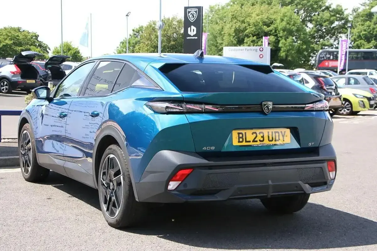 Used Peugeot 408 GTi 129 HP (94 kW) 2023 Blue SUV