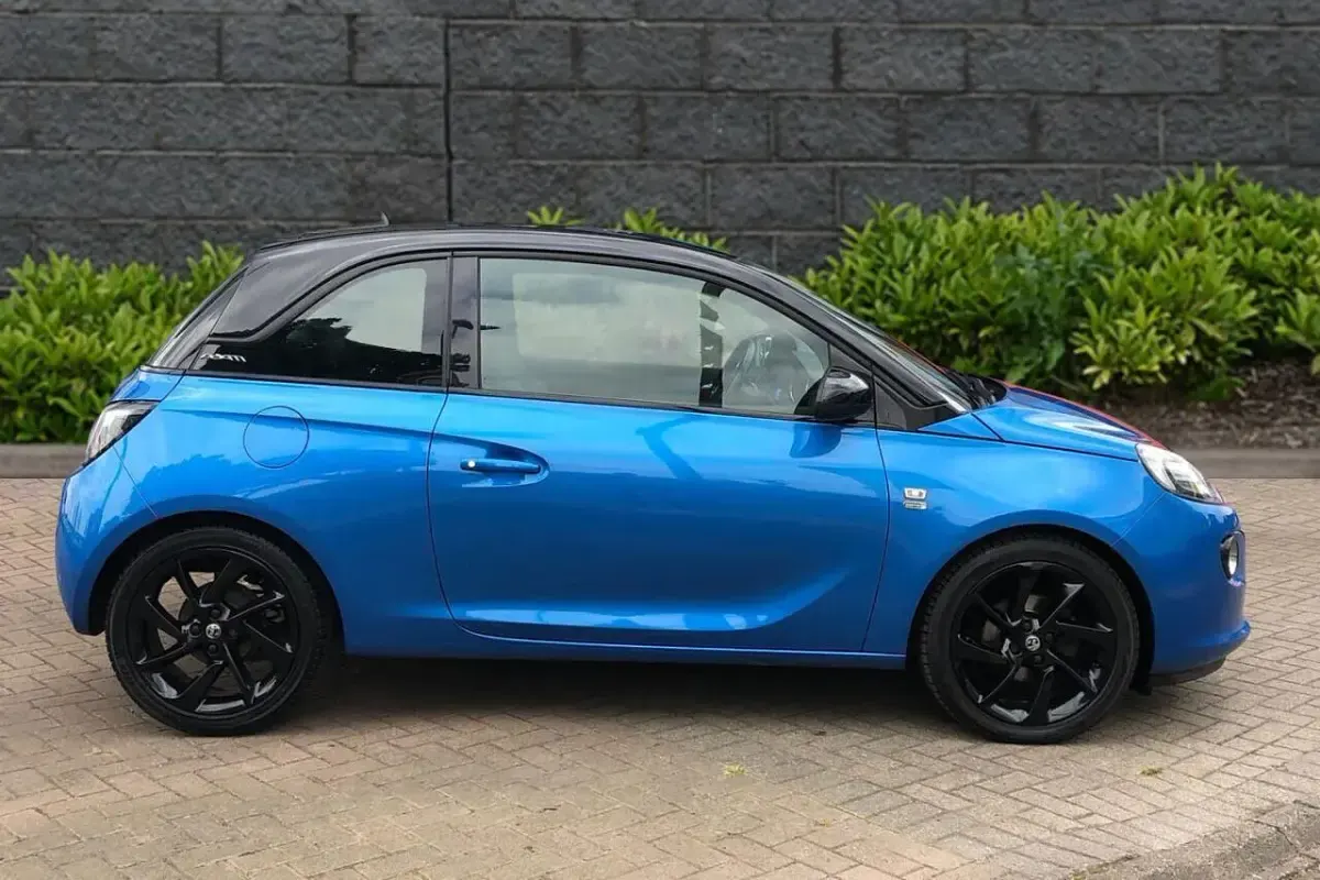 Used Vauxhall Adam 69 HP (50 kW) 2019 Blue Hatchback