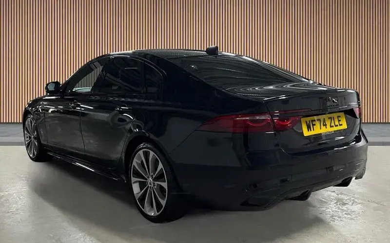 Used Jaguar XF S 300 HP (220 kW) 2023 Santorini black Sedan