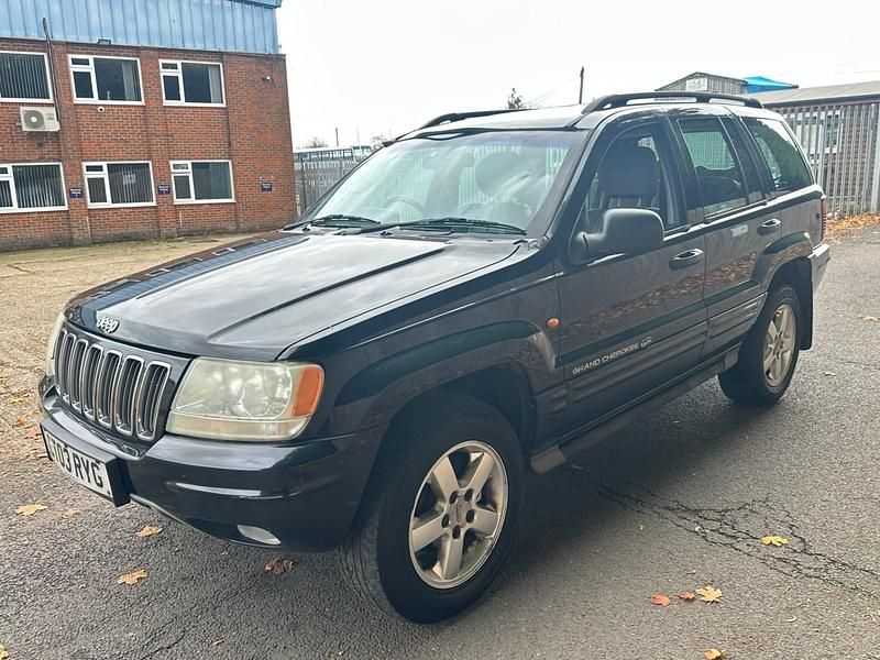 Used Jeep Grand Cherokee Overland 2003 Black SUV