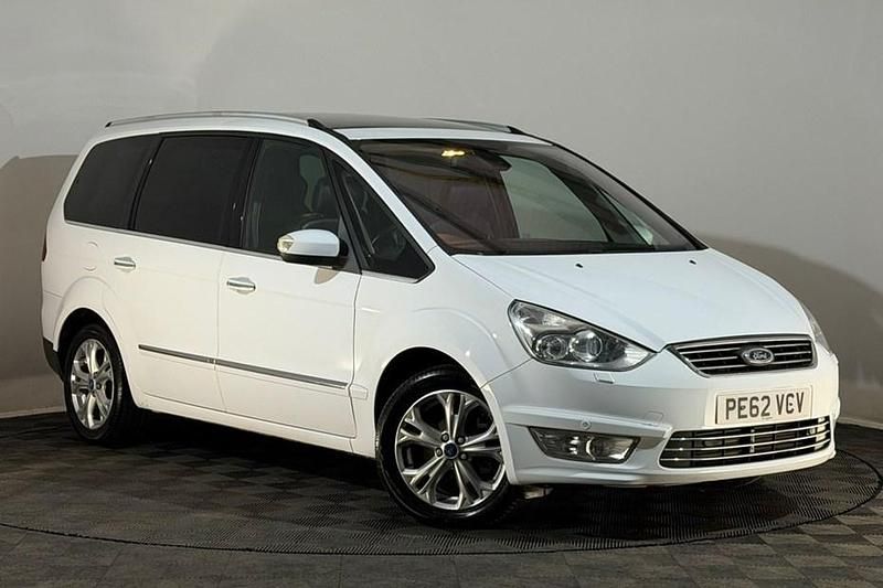 Used Ford Galaxy Titanium X 115 HP (84 kW) 2012 White MPV