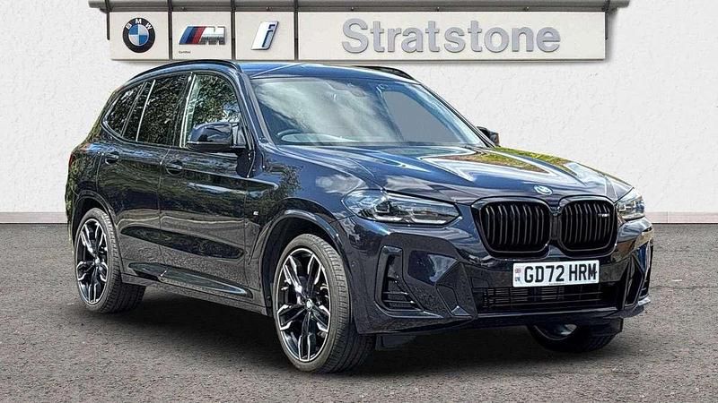 Black Used 2023 BMW X3 M Sport SUV | £46,183 (Good price) - Image 1/3