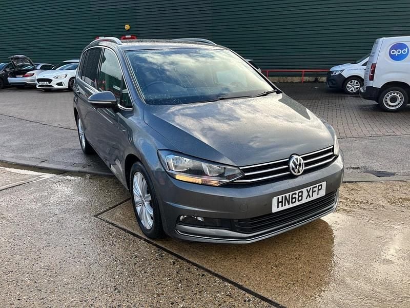 Grey Used 2018 VW Touran SEL MPV | £17,490 (Fair price) - Image 1/2