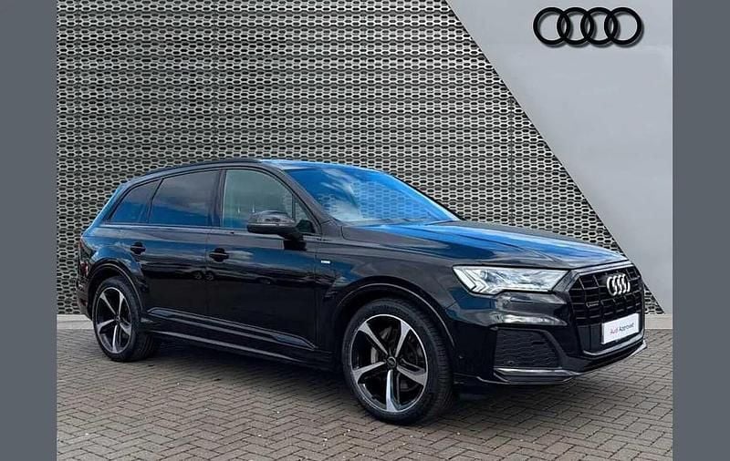 Begagnad Audi Q7 S-Line 228 HK (167 kW) 2023 Svart SUV