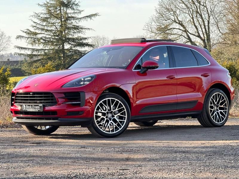 Red Used 2021 Porsche Macan S SUV | £44,999 (Expensive) - Image 1/3