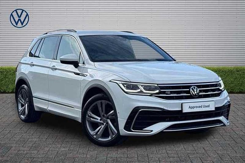 Used VW Tiguan R-line Edition 150 HP (110 kW) 2023 White SUV