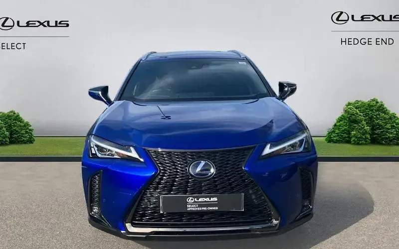 Used Lexus UX Sport Line 184 HP (135 kW) 2021 Azure blue SUV