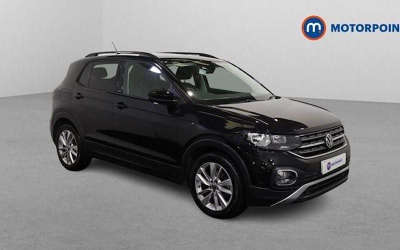 Used VW T-Cross Active 110 HP (80 kW) 2021 Black SUV