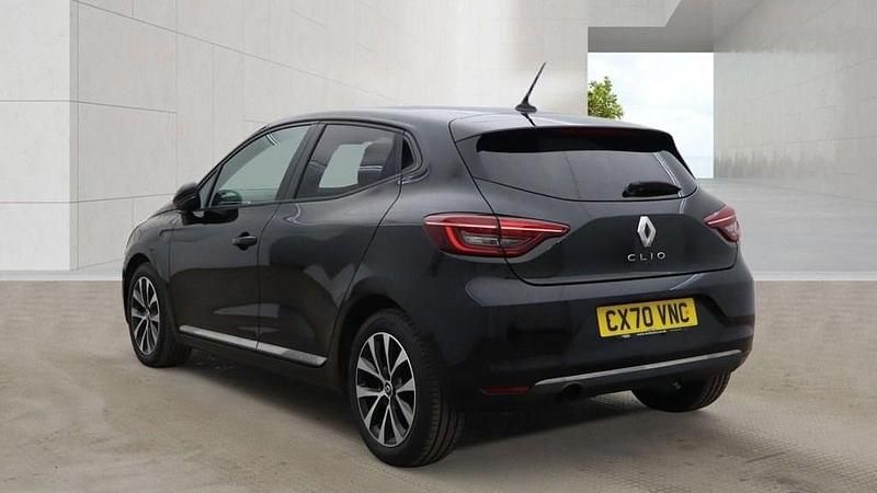 Used Renault Clio V Iconic 100 HP (73 kW) 2020 Black Hatchback