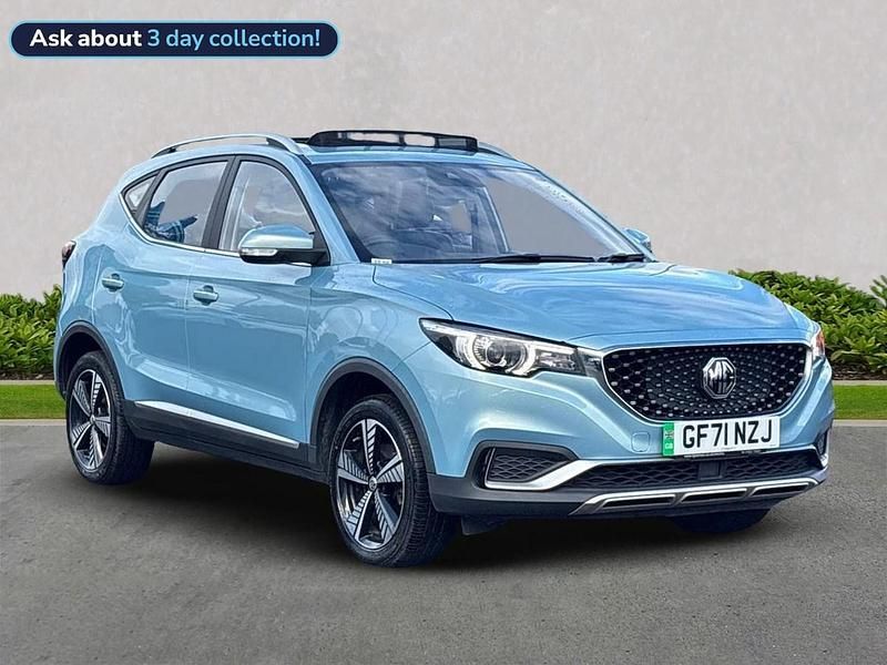 Blue Used 2021 MG ZS Exclusive Sedan | £10,665 (Fair price) - Image 1/4